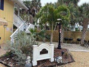 Enceinte de l’hébergement