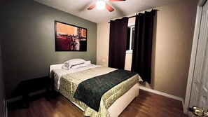 1 bedroom, WiFi, bed sheets
