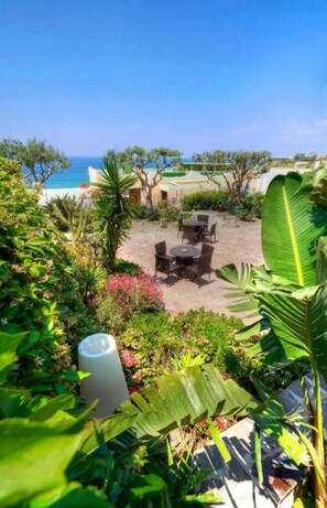 Zimmer, 1 Schlafzimmer, Balkon, Gartenblick | Unterkunftsgelände