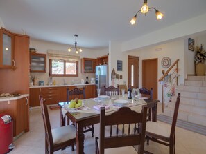 Dining - Family pool villa close to Triopetra beach, South Crete (Triopetra)