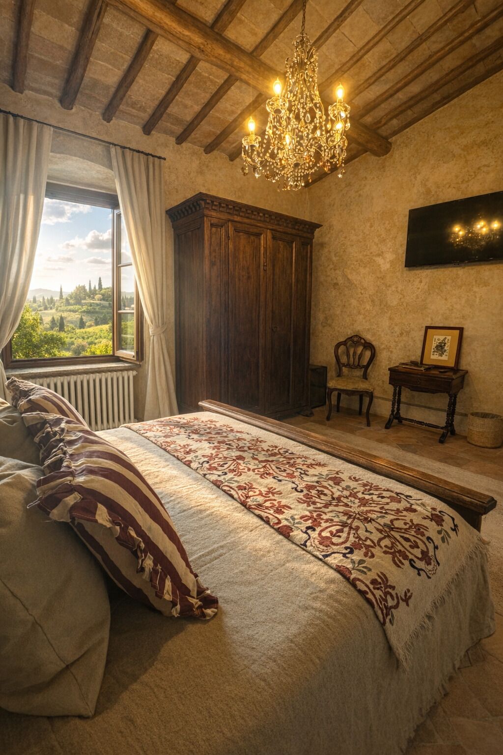 Comfort Double Room | Premium bedding, down duvets, in-room safe, iron/ironing board