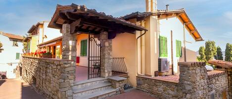 Voorkant van accommodatie