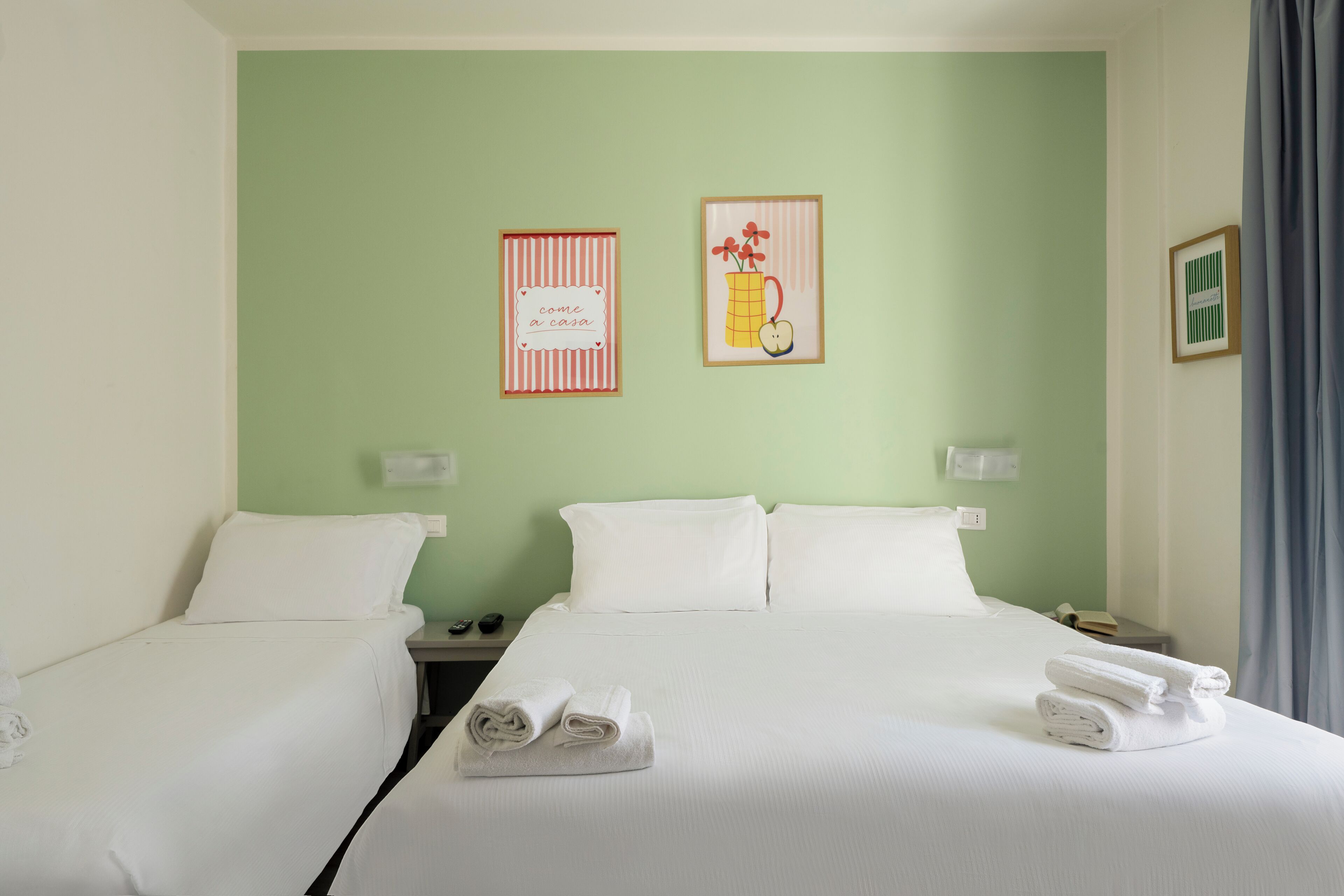Desk, iron/ironing board, free WiFi, bed sheets