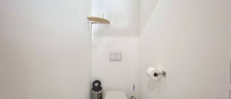 Douche, serviettes fournies