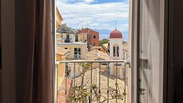 Udsigt fra overnatningsstedet