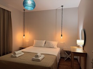 City Apartment | 2 bedrooms, laptop workspace, blackout drapes, free WiFi