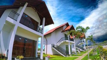 Voorkant van accommodatie