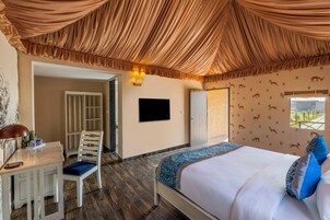 Barraca clássica | Vista do quarto