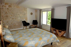 1 makuuhuone, ilmainen Wi-Fi, vuodevaatteet