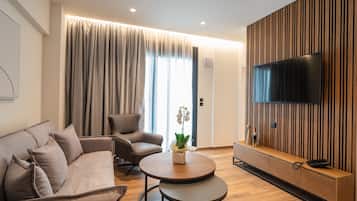 Apartamento Deluxe | 1 dormitorio, caja fuerte, escritorio