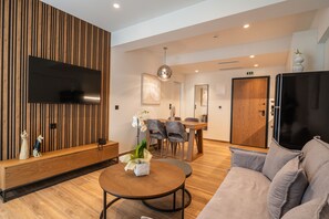 디럭스 아파트 | 1 개의 침실, 객실 내 금고, 책상, 노트북 작업 공간