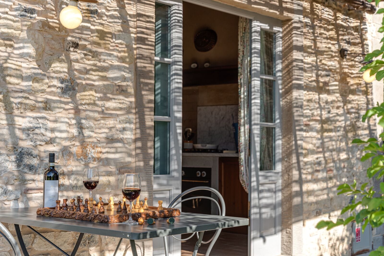 Romantisches Ferienhaus | Terrasse/Patio