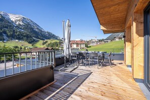 Outdoor dining - TOP 7- Luxuriöses Penthouse Apartment für bis zu 8 Personen (Berwang)