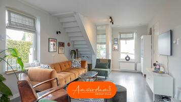 スマートテレビ、暖炉、DVD プレーヤー、書庫