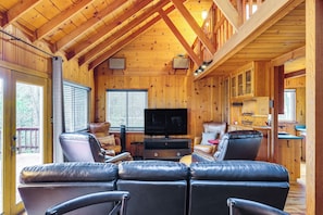 House (2 Bedrooms) | Interior - Cozy Mi-wuk Village Cabin: 18 Mi to Dodge Ridge! (Mi-Wuk Village)