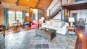 House (4 Bedrooms) | Interior - North Georgia Log Home w/ Long Range Views (Ranger)