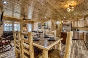 Huisje, 3 slaapkamers | Dineren