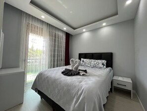 Standard Apartment | Blackout drapes, soundproofing, iron/ironing board, free WiFi - Gardenya Lara Suit Hotel (Antalya)