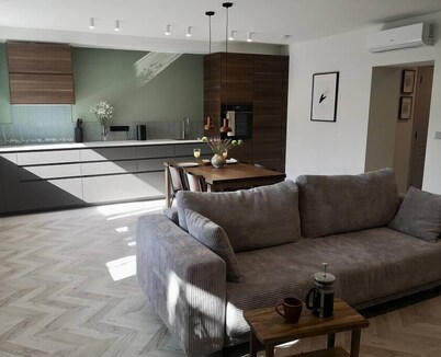 Hill Top apartment in central Kedainiai