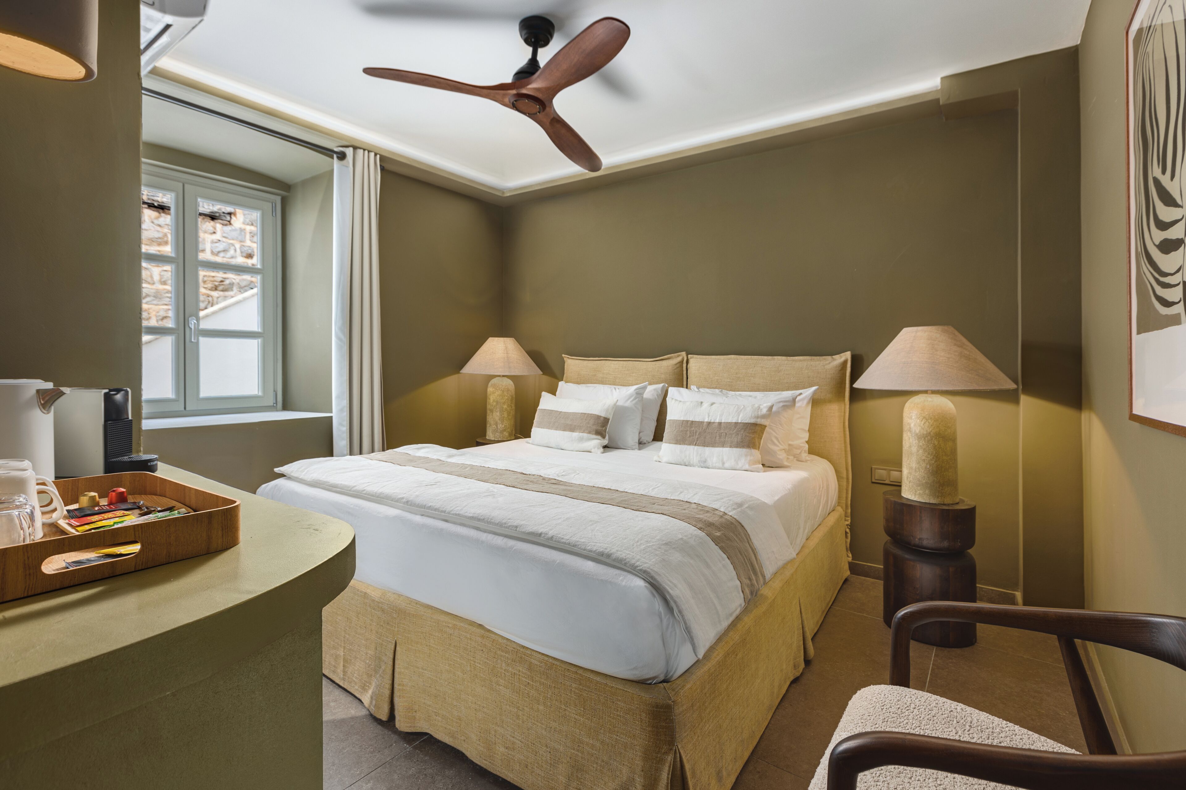 Elegant Balcony Room | In-room safe, blackout drapes, iron/ironing board, free WiFi