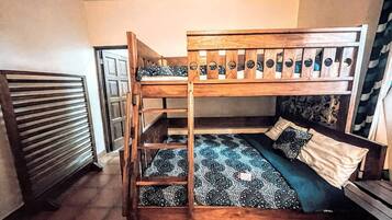 4 habitaciones y ropa de cama