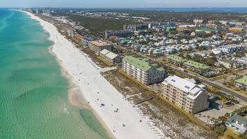Beach nearby, white sand