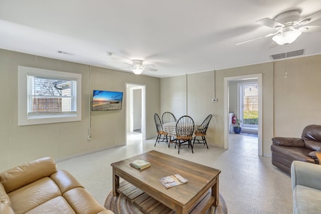 Living area. Downtown Easley Home