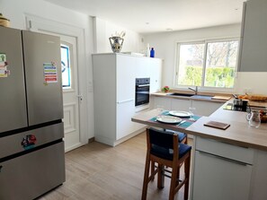Køleskab, mikrobølgeovn, ovn, opvaskemaskine
