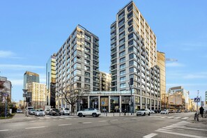 Façade de l’hébergement
