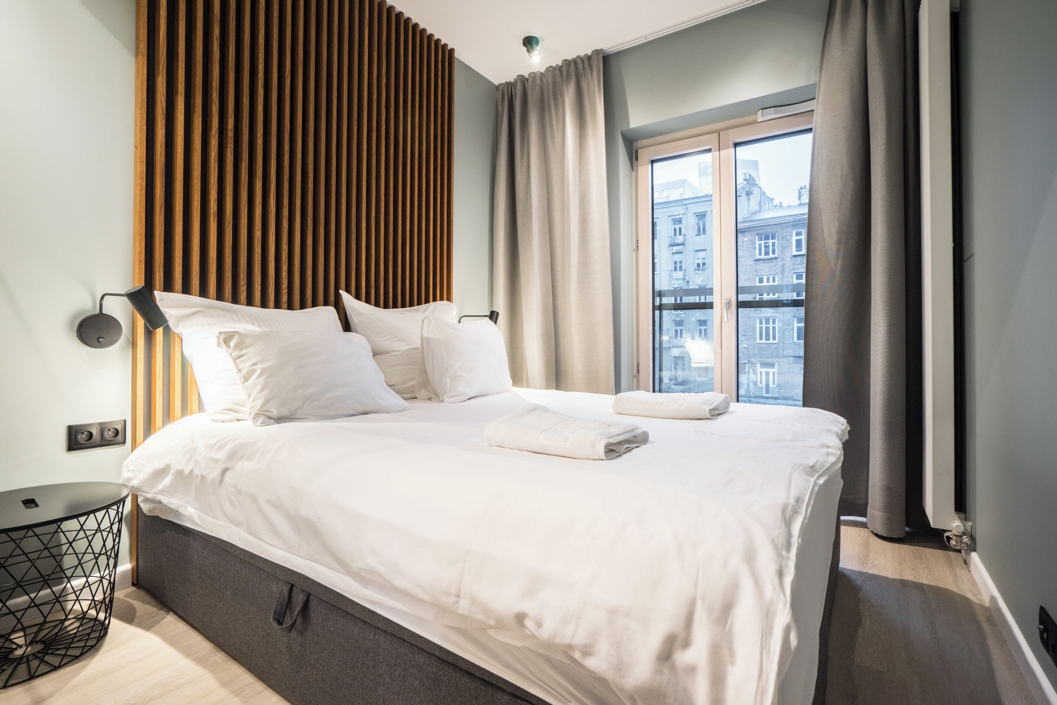 Standard Apartment, 1 Bedroom, Courtyard View | Down comforters, minibar, individually decorated, individually furnished