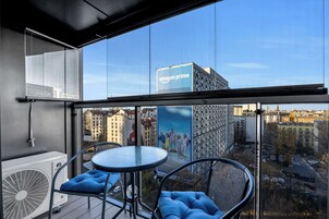 标准公寓, 1 间卧室, 城市景观 | 露台