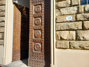 Detalhe da fachada