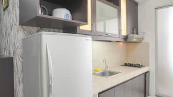 Leilighet | Eget kjøkken | Kjøleskap og kokeplater