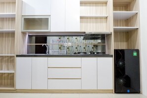 Private kitchen - Best Value 1Br At Twin Tower Apartment (Surabaya)