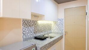 開放式客房 | 私人廚房 | 電冰箱、�爐台、電鍋