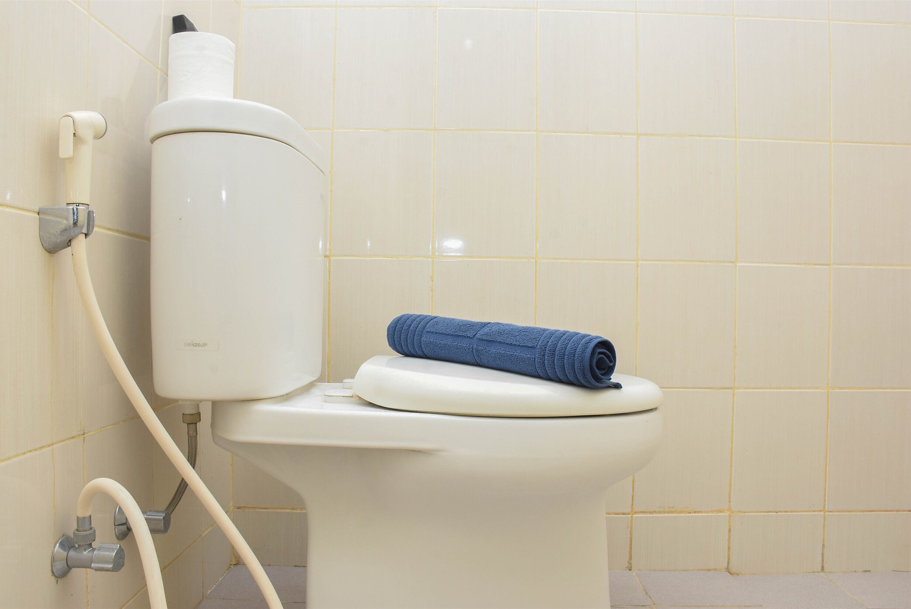 Studio | Bathroom | Shower, towels, soap, shampoo