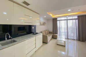 Apartment | Living area - Spacious And Comfort Stay 2Br Apartment Pejaten Park Residence (Jakarta)