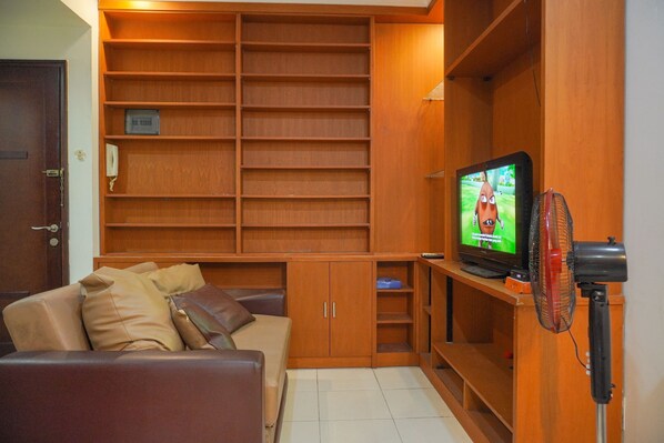 Apartment | Living area - Homey And Warm 2Br At Marina Ancol Apartment (Jakarta)
