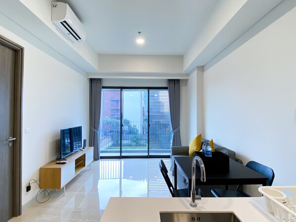 Living area - Elegant And Comfortable 1Br Apartment Arumaya Residence (Jakarta)