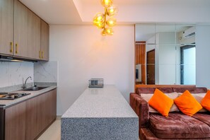 Living area - Nice And Comfort 2Br Apartment At Transpark Cibubur (Depok)