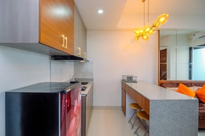 Apartment | Private kitchen - Nice And Comfort 2Br Apartment At Transpark Cibubur (Depok)
