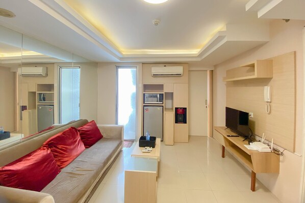 Apartment | Living area - Comfort Stay 2Br At Bassura City Apartment (Jakarta)