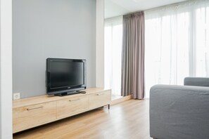 Apartment | Living area - Comfy And Cool Interior 1Br At Casa De Parco Apartment Bsd (Pagedangan)