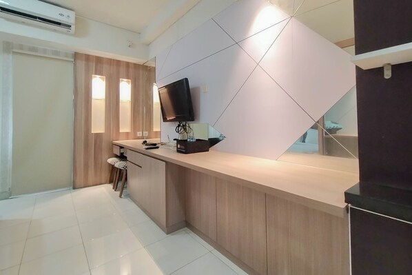 Living area - Best Deal And Comfy Tamansari Sudirman Studio Apartment (Jakarta)