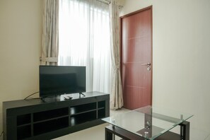 Apartment | Living area - Cozy And Simply 1Br Green Central City Glodok Apartment (Jakarta)