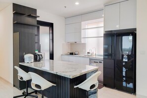 Living area - Fancy And Nice 2Br At Lloyd Alam Sutera Apartment (South Tangerang)