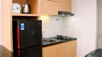 公寓 | 私人厨房 | 冰箱、炉灶、电饭煲、餐桌