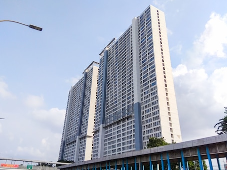 Exterior. Comfy And Elegant 2Br Tifolia Apartment Pulomas Rawamangun