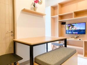 Apartment | Living area - Relaxing And Nice 2Br At Tokyo Riverside Pik 2 Apartment (Teluknaga)