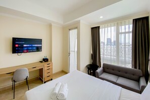 Interior - Modern Look Studio Room Menteng Park Apartment (Jakarta)